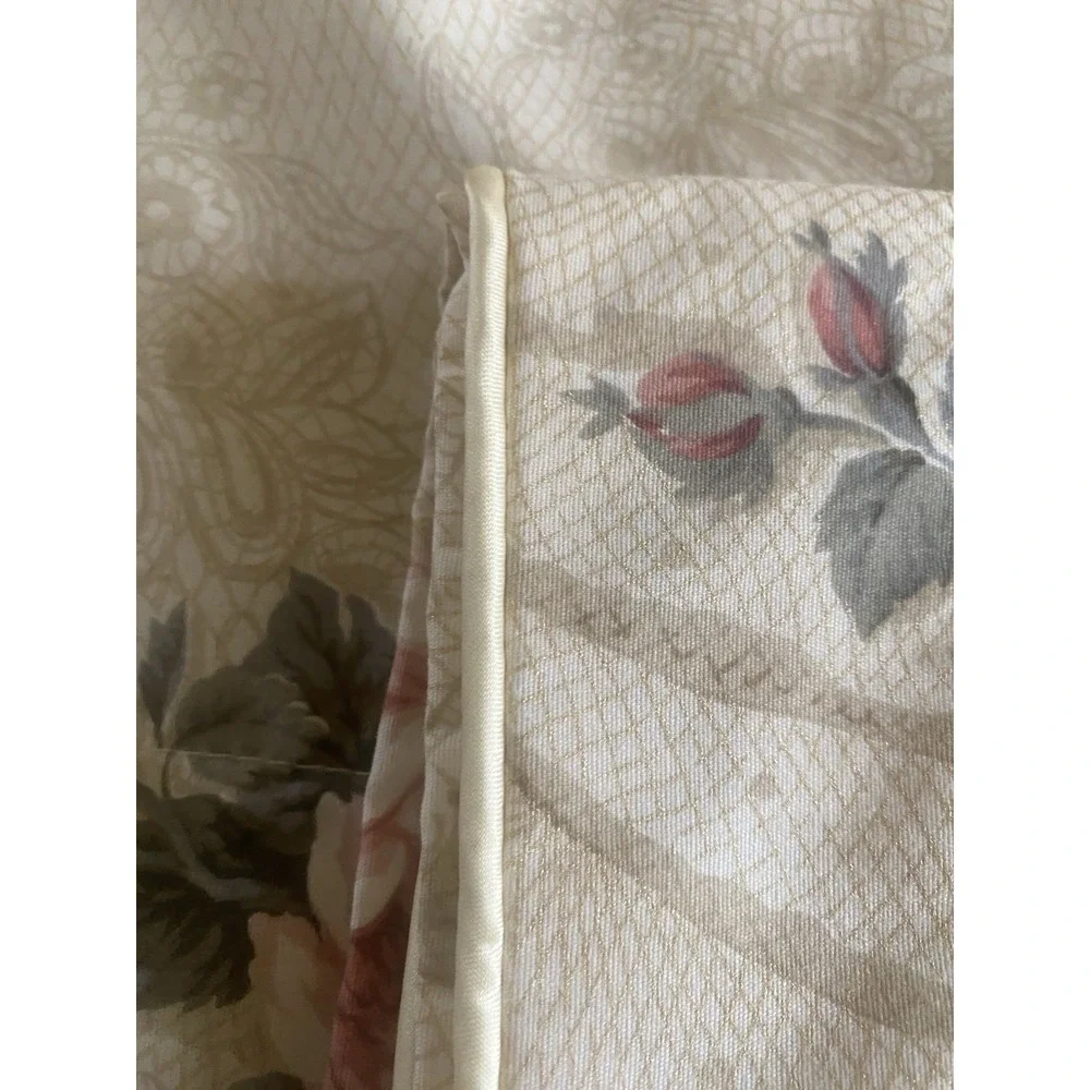 VTG JESSICA MCCLINTOCK 2 Pillowcases Floral Cottagecore‎ Romantic French Country